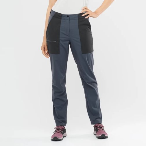 Pantalones Deportivos Salomon Outrack Mujer Azul Marino | MX OAXZ381